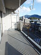 広々としたバルコニ―