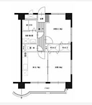 松橋マンション 510 ｜ 宮崎県宮崎市松橋２丁目3-26（賃貸マンション2DK・5階・46.30㎡） その2