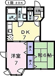 🉐敷金礼金0円！🉐グリーンコート西館　Ａ