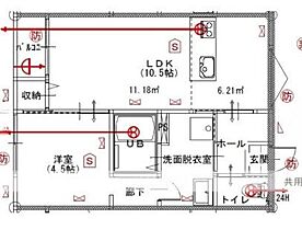 仮）新別府アパートA棟 206 ｜ 宮崎県宮崎市新別府町城元332-5（賃貸アパート1LDK・2階・39.75㎡） その1