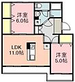 第一都成ハイツ3階6.0万円