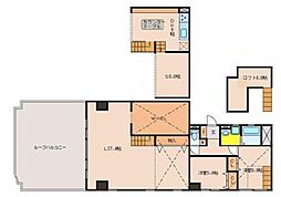 レスペランスフナツカ 3SLDKの間取図画像