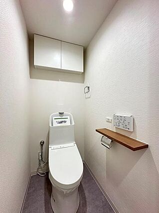 トイレも新しく...