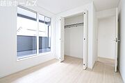 全室にクローゼット完備、収納が豊富で使いやすい間取りになっています