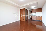 ダイニングテーブル・ソファーも配置できるゆとりある設計になっております。