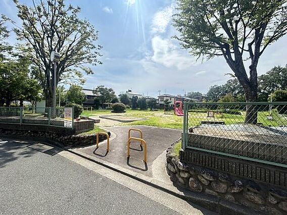 上土室公園まで...