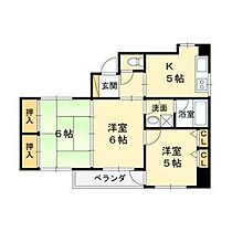 グランベール  ｜ 大阪府高槻市上田辺町（賃貸マンション3K・4階・55.00㎡） その2