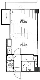 田町ダイヤハイツ 1DKの間取図画像