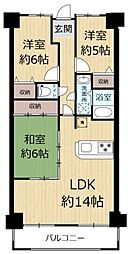 間取図画像 3LDK