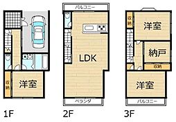 京阪本線 香里園駅 徒歩17分