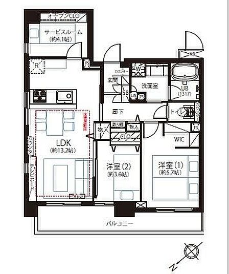 ★間取り図☆3部屋+LDK
