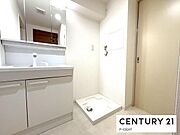 室内に洗濯機を置くスペースがあります！