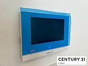モニター付きインターホンで来客者の顔も見えて安心です！