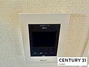 モニター付きインターホンで来客者の顔も見えて安心です！