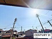 バルコニーから見える景色です！
