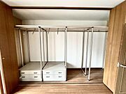 広めのクローゼットでたくさん収納できます！