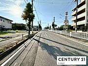 ゆとりある道路です！