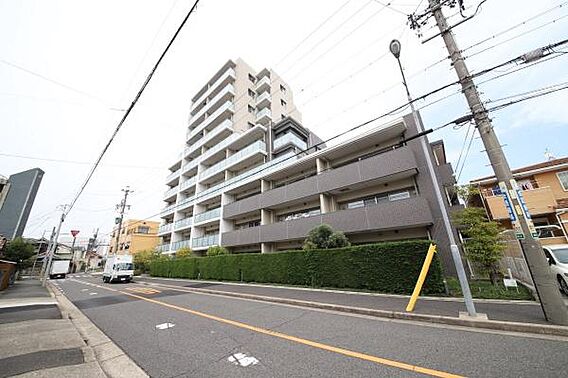 堂々とした外観...