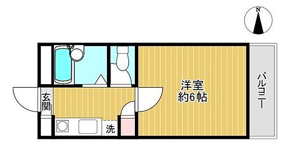 【間取り】東向...