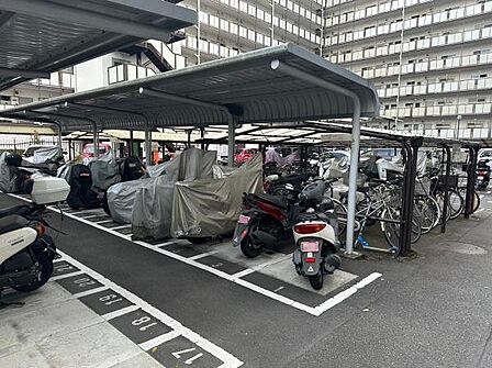 【駐輪場】バイク・自転車置き場