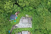 上空からの様子です。※未登記建物有り
