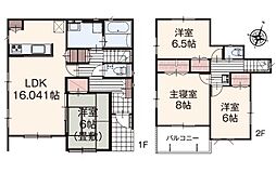 新城市富沢1丁目 新築戸建(全2棟)2号棟
