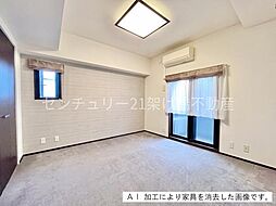 寝室の画像