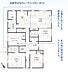 間取り：【5号棟】■敷地面積70坪超えの平屋建て！■豊鉄渥美線【三河田原】駅まで徒歩約8分！駐車たっぷり5台可能〇■イオン田原店まで徒歩約8分！コンビニやドラッグストアも徒歩圏内〇