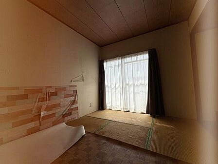 南西洋室 ワイドバルコニーに出られます。