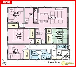 都城市高木町新築平屋 第2-3号棟