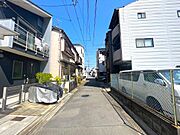 前面道路です。