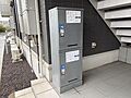 玄関近くに設置...
