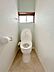 トイレ：1F新品トイレの様子