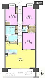 間取図画像 3LDK