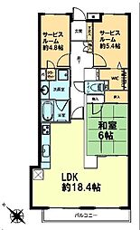 間取図画像 1SLDK