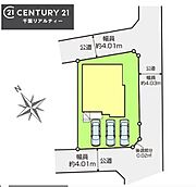 カースペースは3台付き(車種による)！セカンドカー持ちの方や急な来客時にも安心ですね。