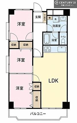 3LDKの魅力...