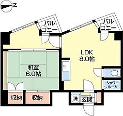間取図画像 1SLDK