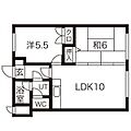 ロイヤルレインボー平岸A1階4.8万円