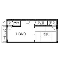 間取図画像 1DK