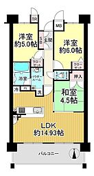 プレミスト住之江 3LDKの間取図画像