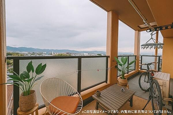 バルコニーを拡大表示