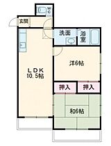 パルコ島 302 ｜ 山口県宇部市島２丁目3-15（賃貸マンション2LDK・3階・58.00㎡） その2