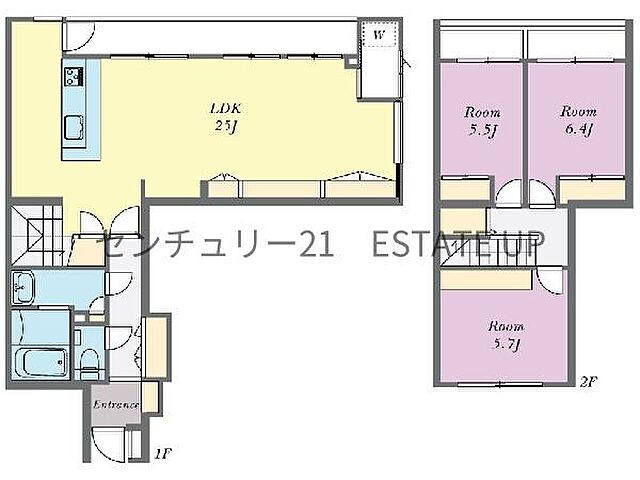間取り セレスティナ高麗　402号室 5階/-