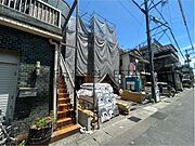 【完成前外観】