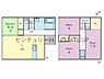 間取り：【間取り】ファミリーにおすすめの4LDK。寝室、お子様のお部屋など分けた使いかたが可能です。