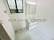 【洗面台・洗面所】清潔感のある洗面化粧台