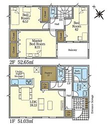 岡崎市栄町 新築戸建 全2棟 2号棟