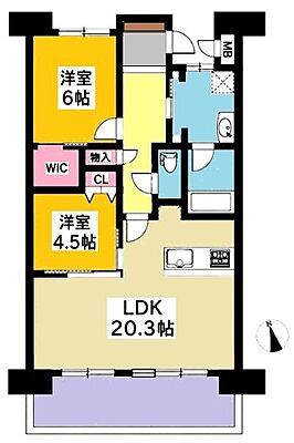 間取り ミッドシティプレミアム北岡崎 2階/-