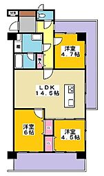 間取図画像 3LDK